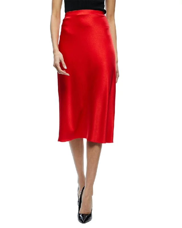 alice + olivia Maeve Slip Skirt