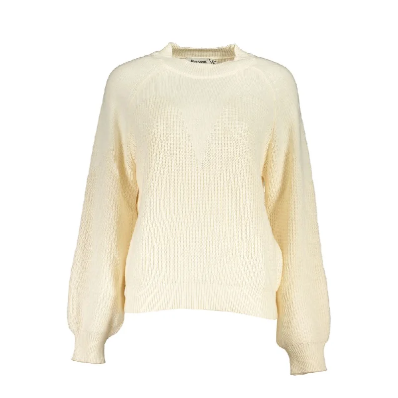 Desigual Chic Turtleneck Sweater with Contrast Women's Details