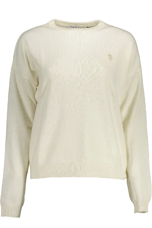 U.S. POLO ASSN. Elegant Long-Sleeved Embroide Women's Sweater