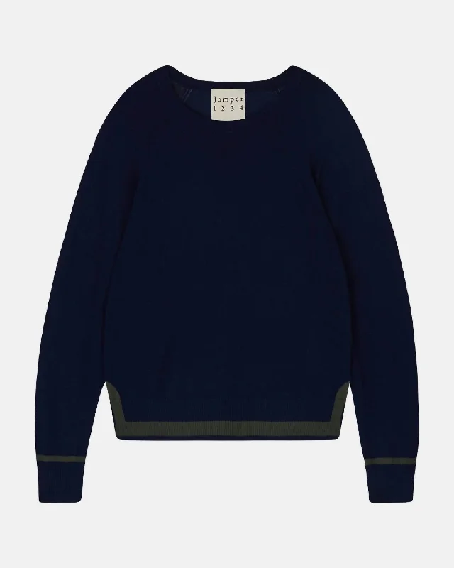 Women's Go Faster Sweater In Navy