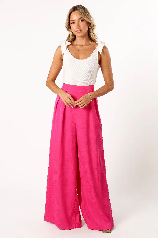 Gianna Pants - Fuchsia