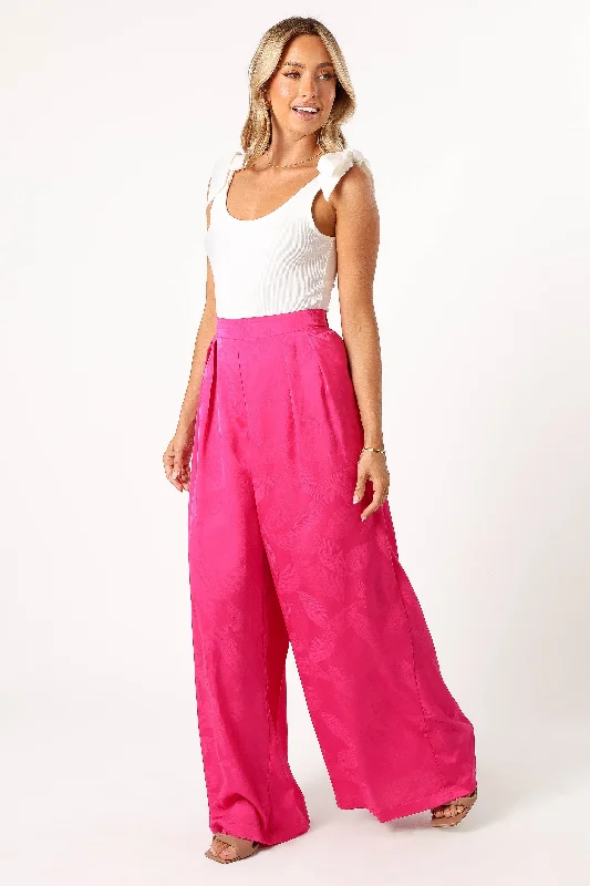 Gianna Pants - Fuchsia