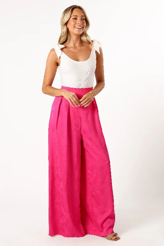 Gianna Pants - Fuchsia