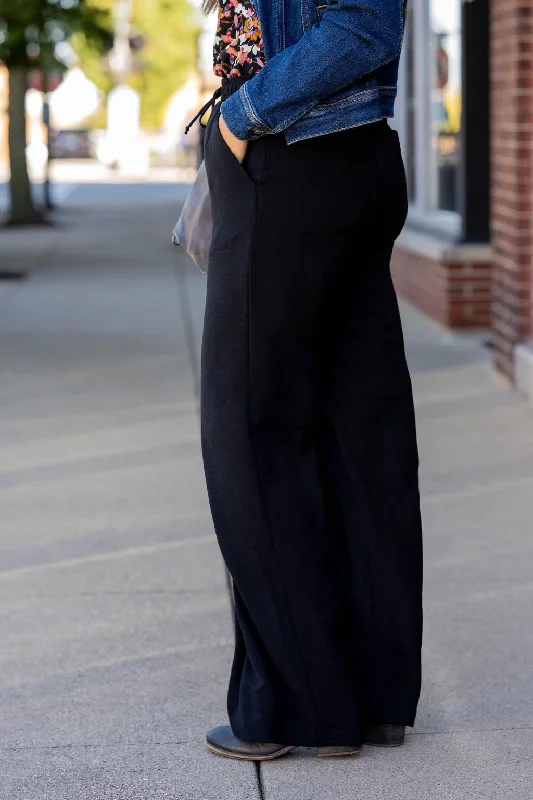 Perfect Fit Relaxed Tie Waist Pants