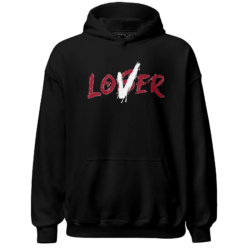 NastyJamz Retro Red Taxi 12s Hoodie Match Loser Lover