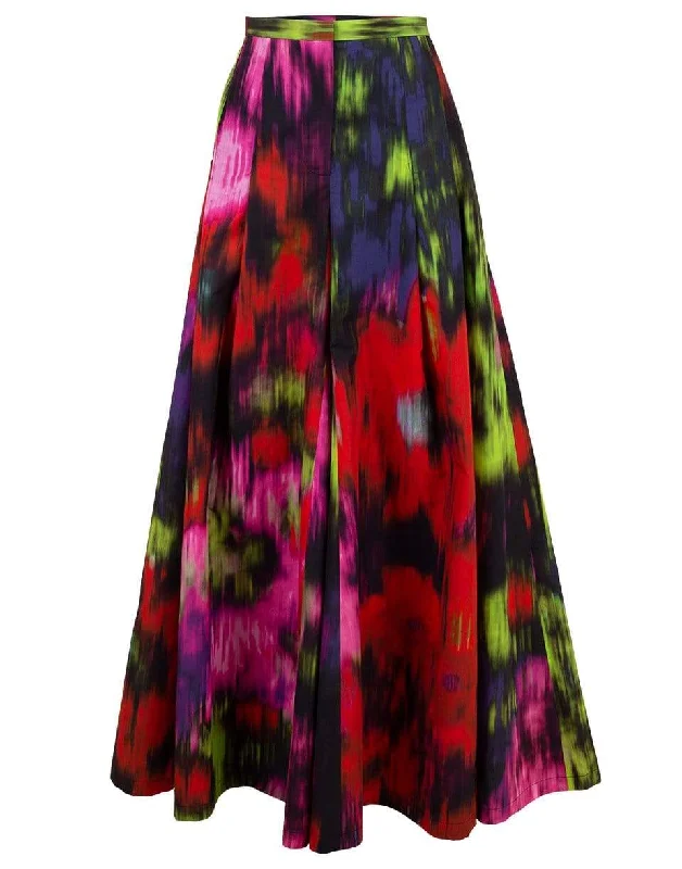 Superbloom Floral Wide Leg Pleated Palazzo Pant