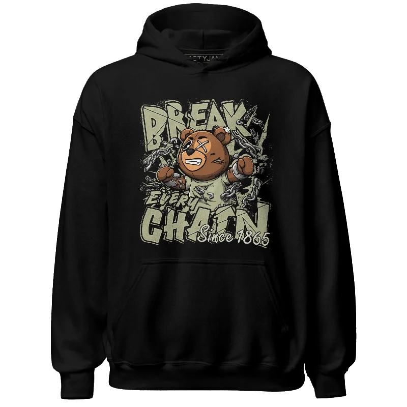 NastyJamz Yeezy Slide Resin Hoodie Match BER Break Chain