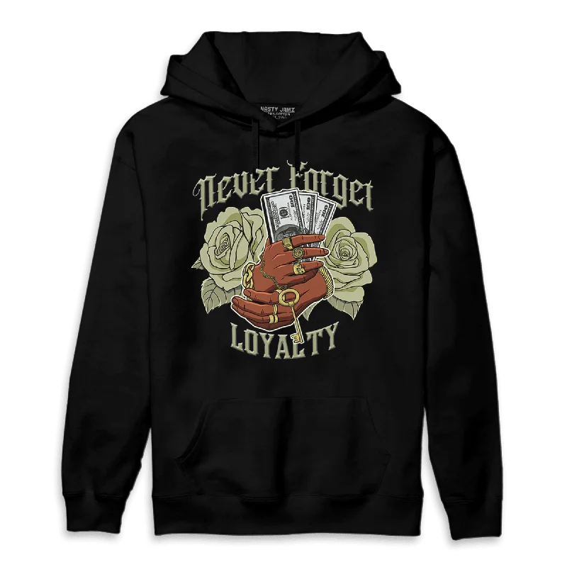 NastyJamz Yeezy Slide Resin Hoodie Match Never Forget Loyalty