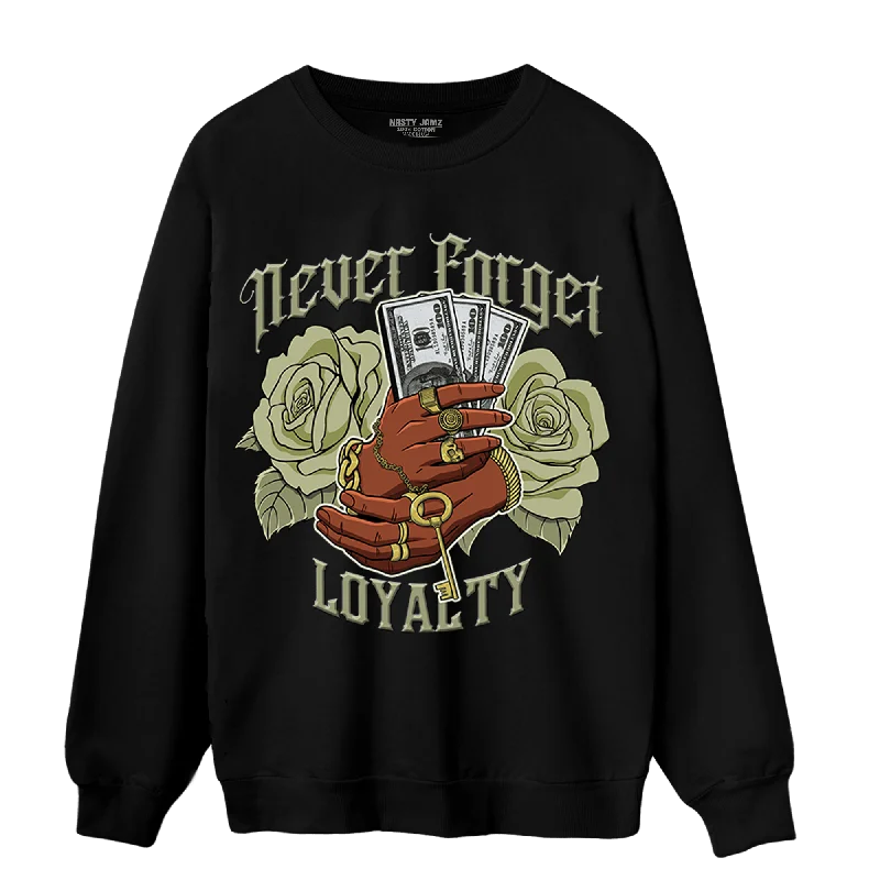 NastyJamz Yeezy Slide Resin Sweatshirt Match Never Forget Loyalty