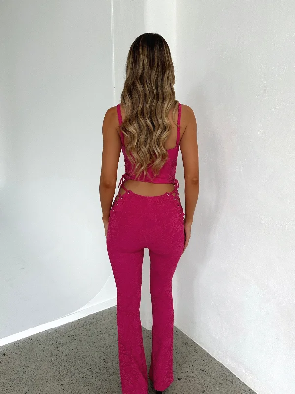 ZENDAYA PANTS PINK