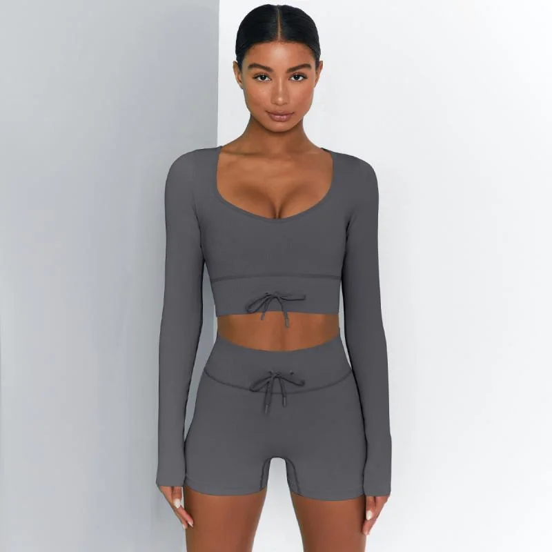 Gray Yoga Set / S