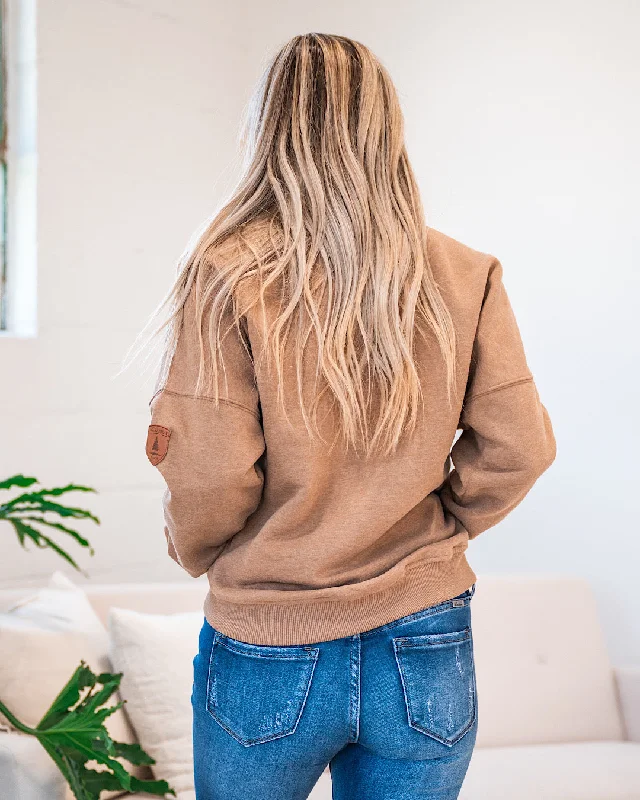 Wanakome Erma Sweatshirt - Caramel FINAL SALE