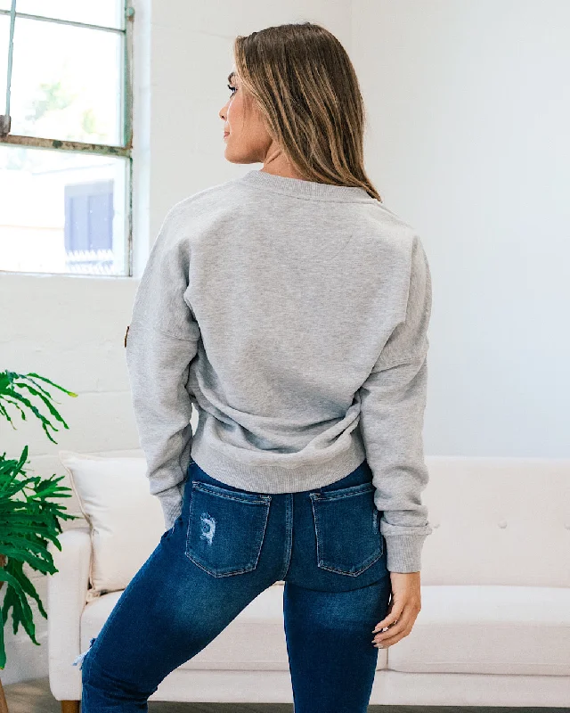 Wanakome Erma Sweatshirt - Heather Gray FINAL SALE