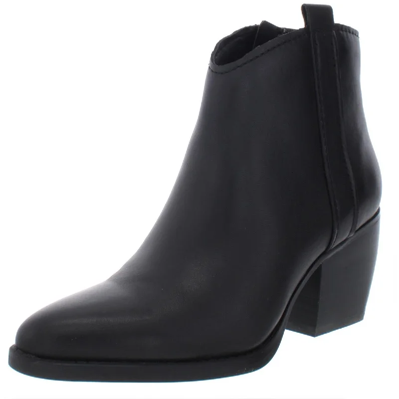 Fairmont Womens Leather Ankle Booties