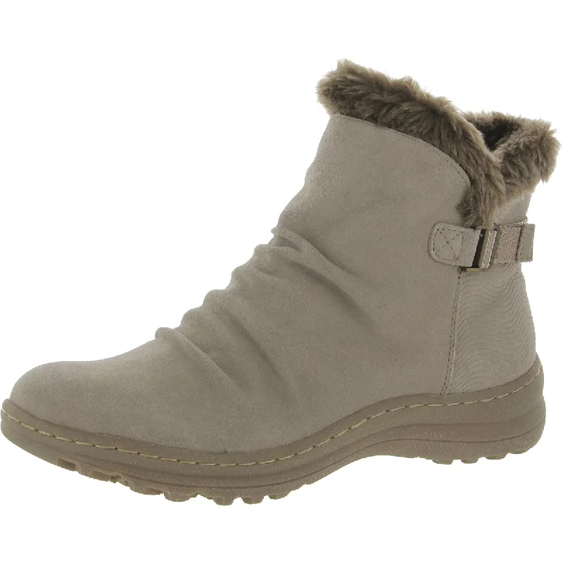 Alisha Womens Suede Cold Weather Winter Boots