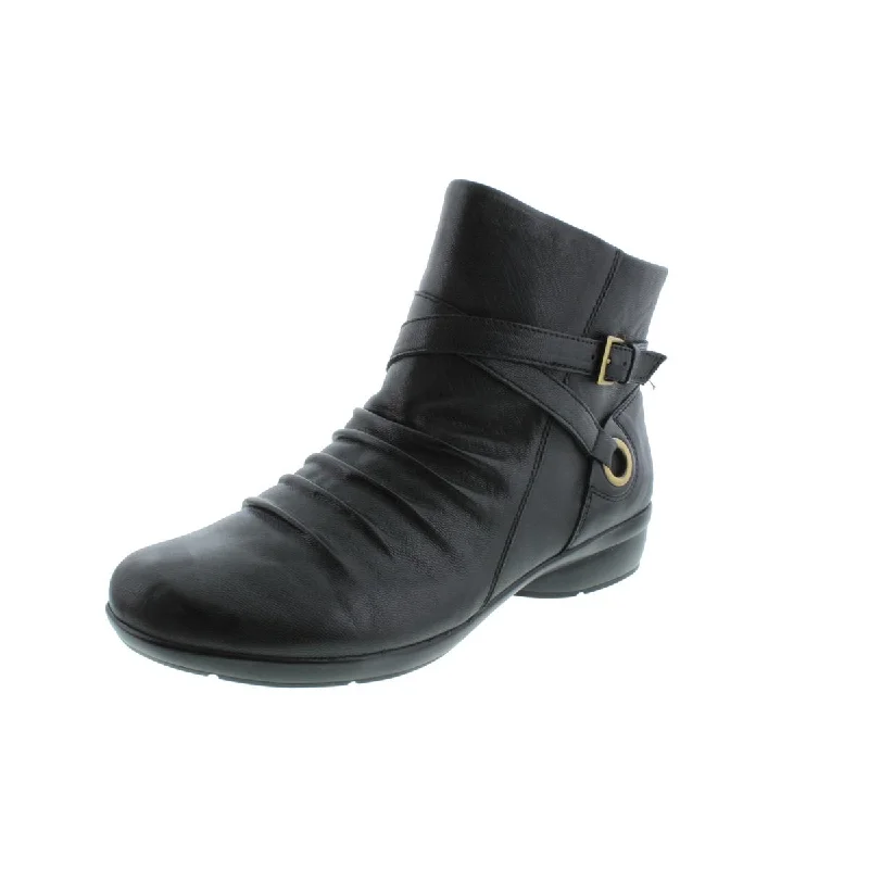 Cycle Womens Leather Ankle-High Riding Boots