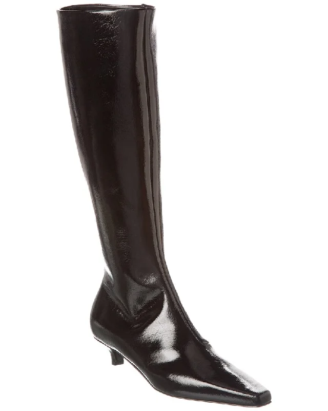 Toteme Leather Knee-High Boot