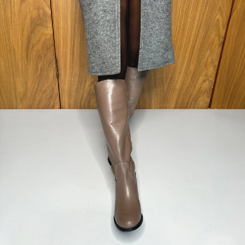 MAEVE - leather knee boot