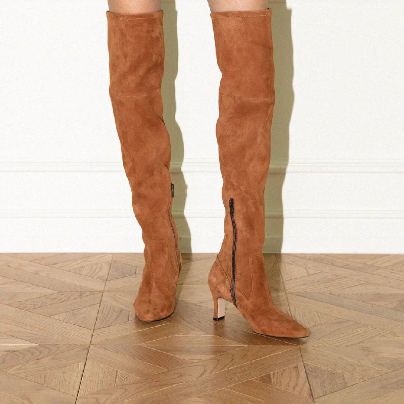 QASEM - thigh high boots