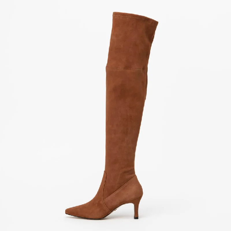 QASEM - thigh high boots