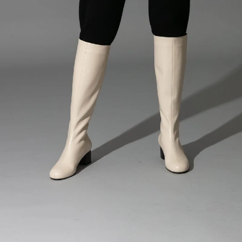 SWISH - leather knee boots