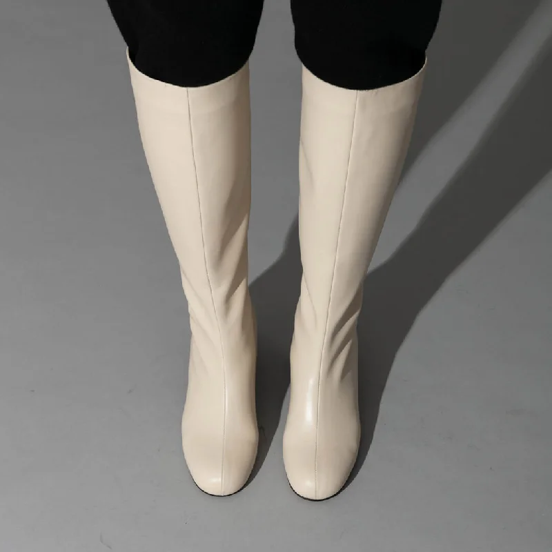 SWISH - leather knee boots