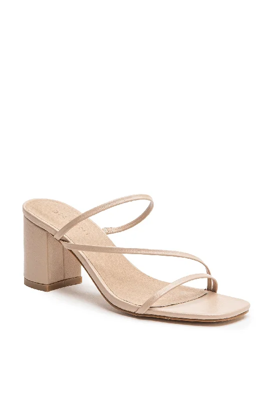 BiLLiNi Yazmin Block Heel Nude