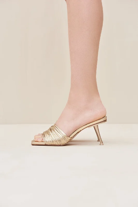 GIANA SANDAL - CHAMPAGNE