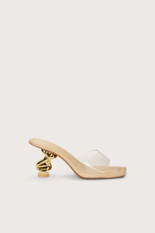 SCRUNCH SANDAL - NATURAL