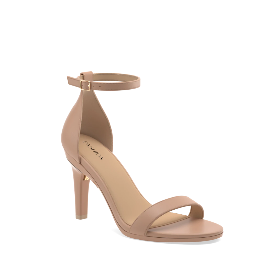 The Pashionista - Latte Leather 4 Stiletto