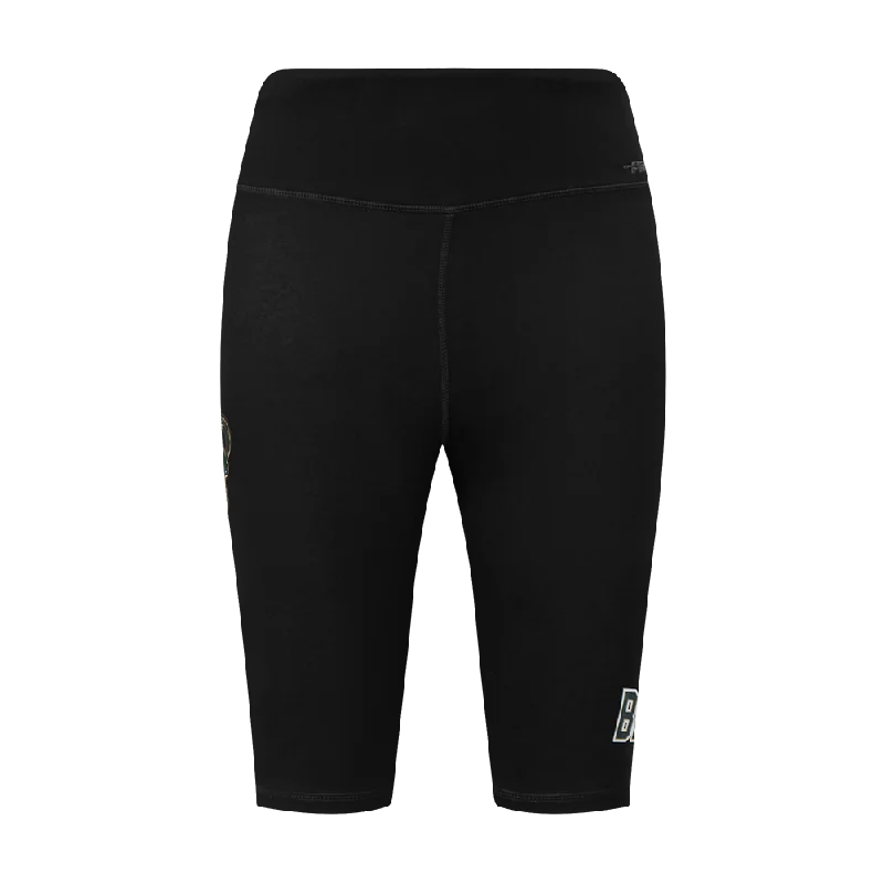 NBA MILWAUKEE BUCKS CLASSIC WOMEN'S BIKE SHORT (BLACK)