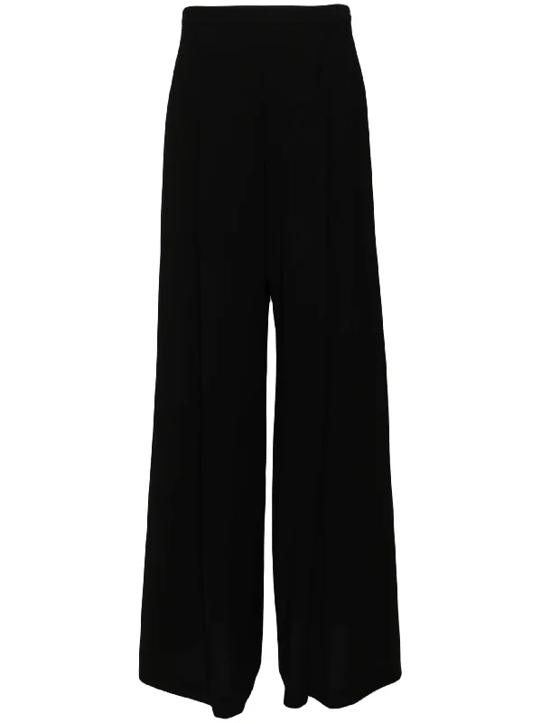 High Waist Wide Leg Pleated Pants