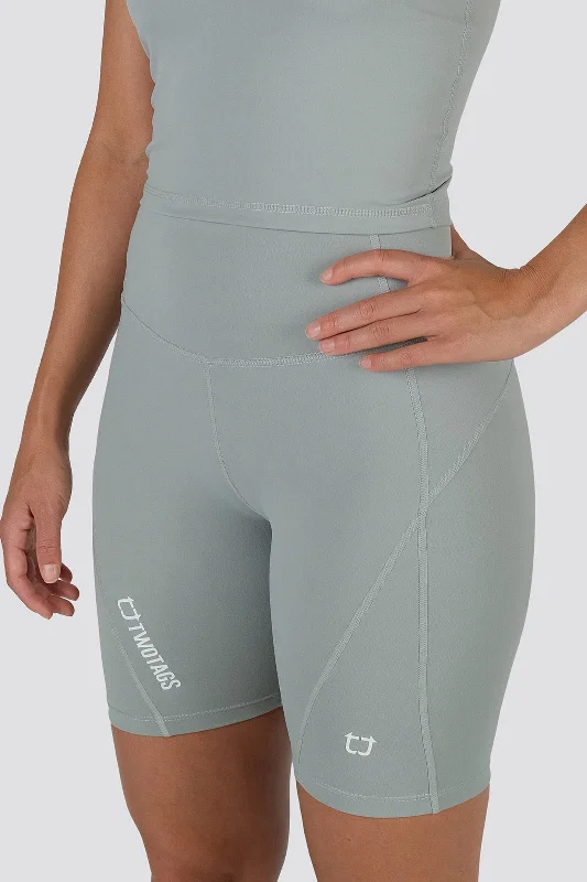 Motive Biker Shorts - Sage