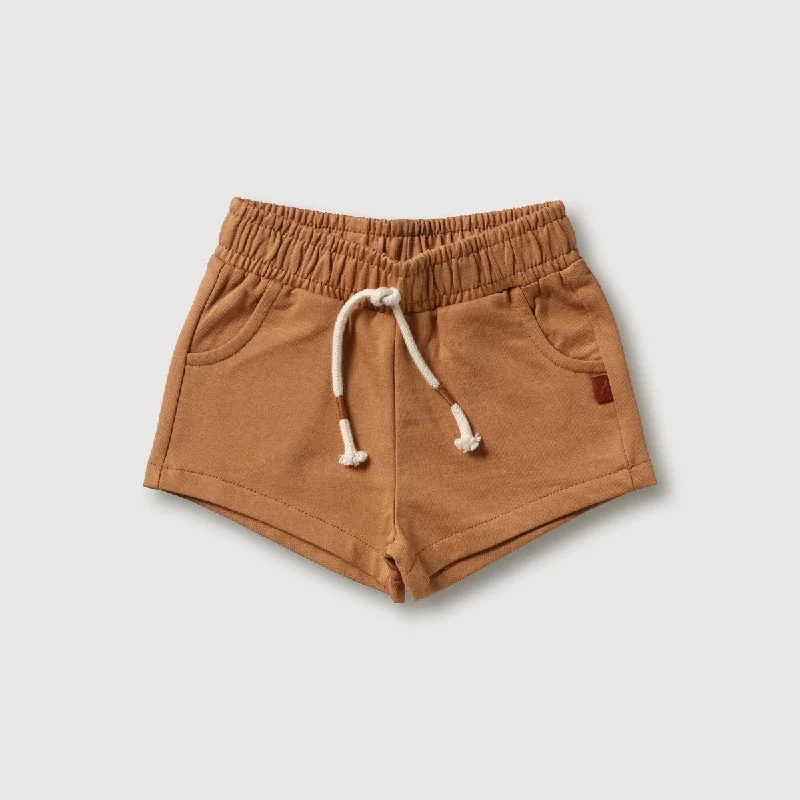 Organic Shorts - Fawn