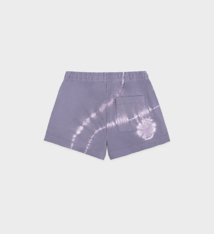 Serif Logo Disco Short - Easter Egg Tie Dye