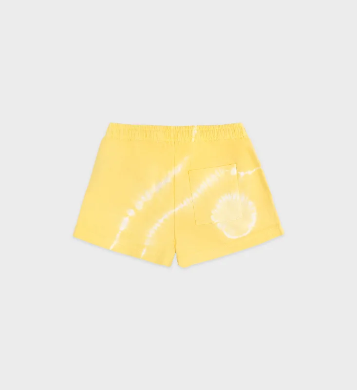 Serif Logo Disco Short - Sunshine Tie Dye