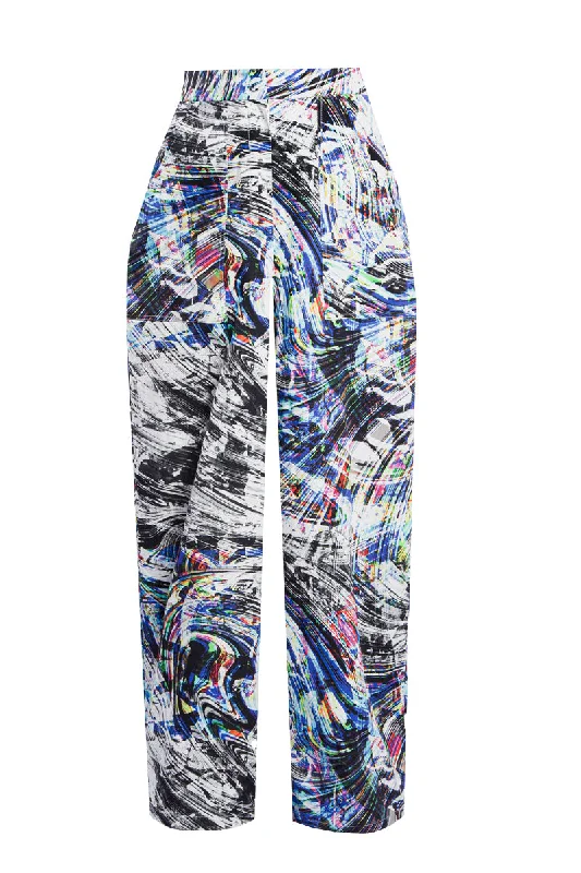 SPACE PRINTED PANTS