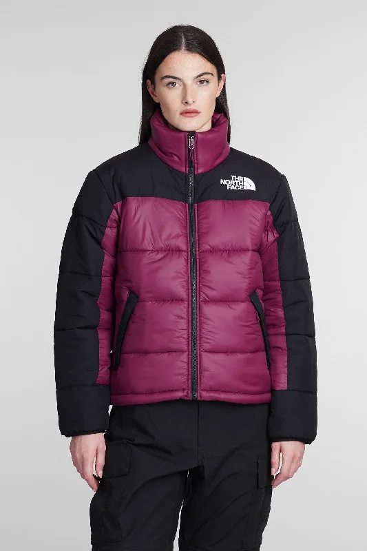 puffer in bordeaux polyamide