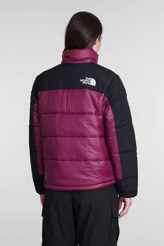 puffer in bordeaux polyamide