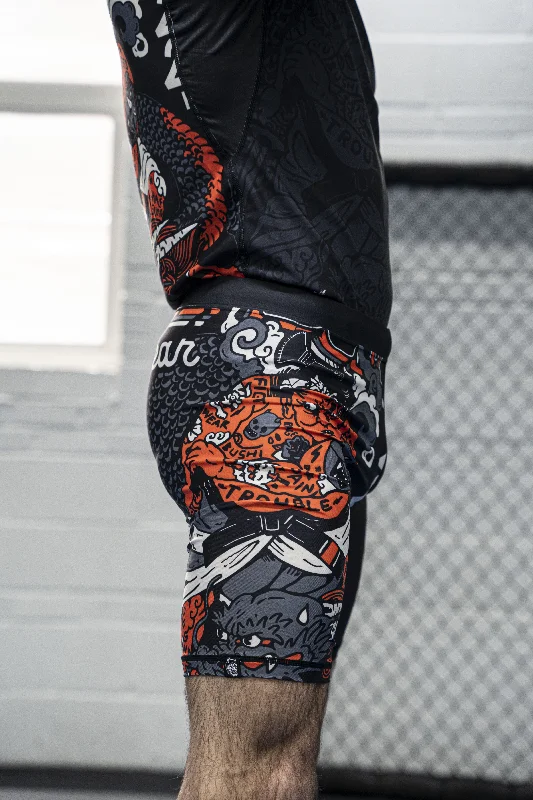 Year Of The Dragon Compression Shorts