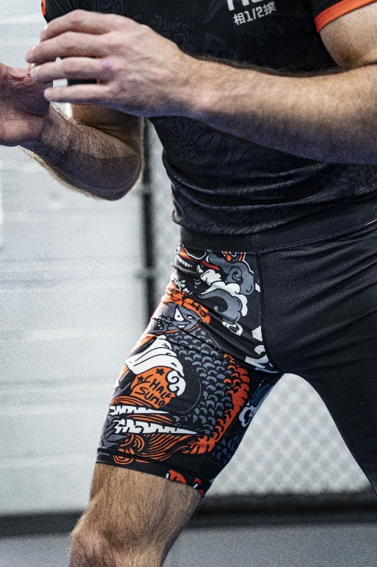 Year Of The Dragon Compression Shorts