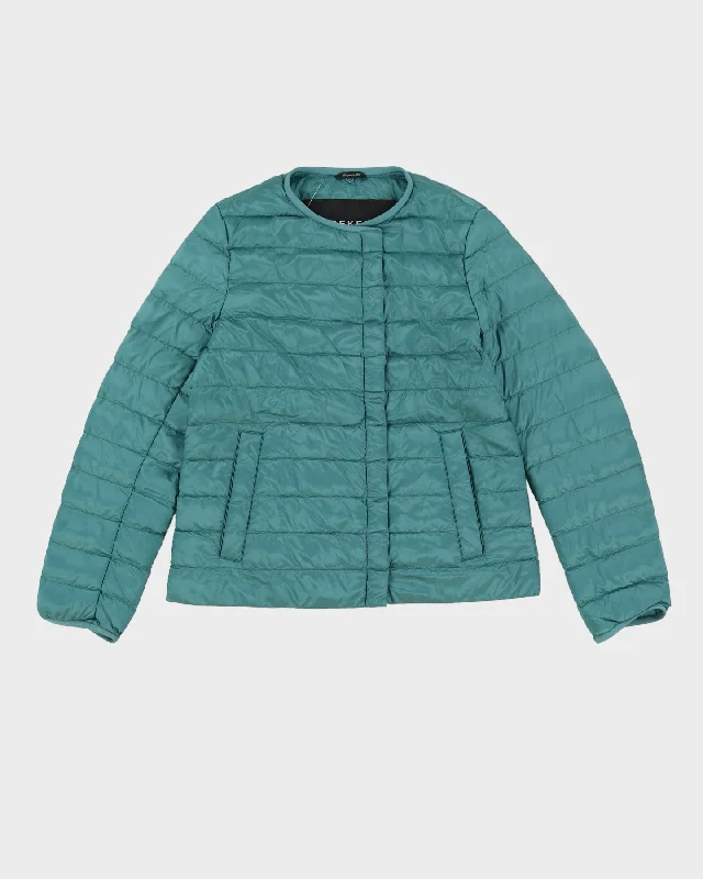 Max Mara Weekend Blue Puffer Jacket - M