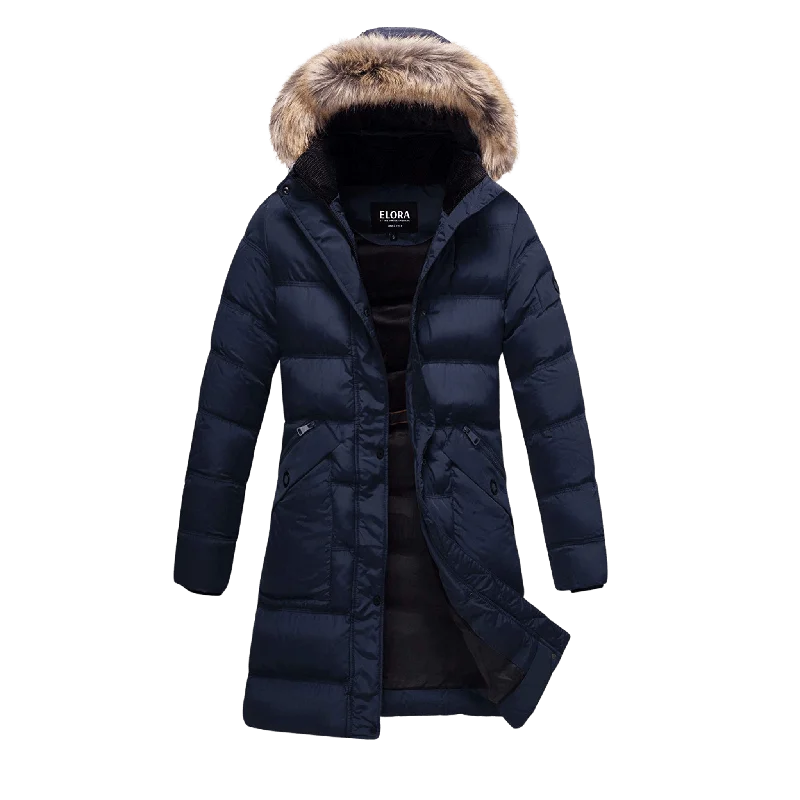 ELORA Women's Winter Heavyweight Puffer Jacket