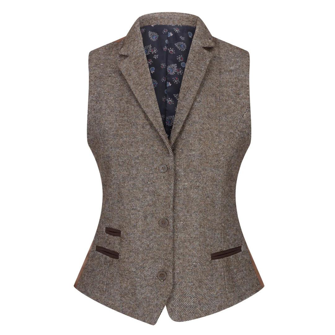 Brown / UK 10 / Waistcoat