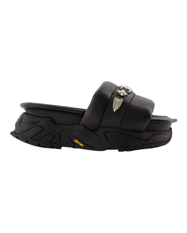 Aj1315 Sandals - Toga Pulla - Leather - Black