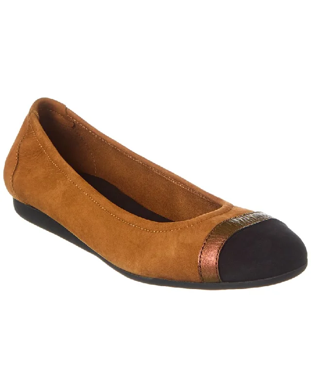 Arche Lamsoa Leather Flat